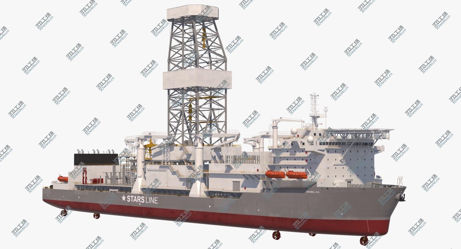 images/goods_img/2021040162/Offshore Oil and Gas Operational Drilling and Laying Vessels 3D/4.jpg
